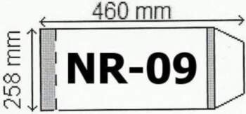 Pārsegs B5 regulējamam bukletam Nr 9