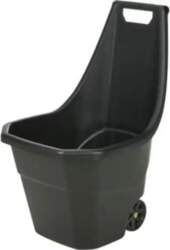 Ratiņi 55 L, melns