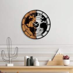 Sienas pulkstenis World Map