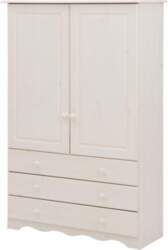 Skapis Amanda 2D3S, balts