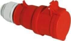 Socket 32a 5p 400v Ip44 Red