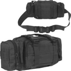 Somas nesējs Mil-Tec Molle Small, melna