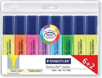 Staedtler Textsurfer Classic 364 marķieri, 8