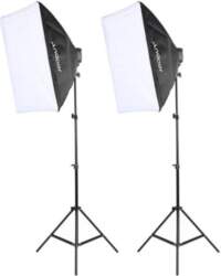 Statīvs ar 4 lampiņām (Softbox)