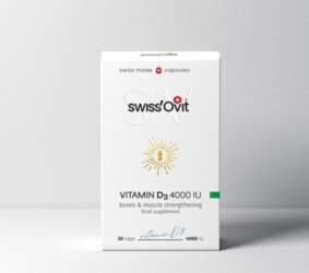 SwissOvit D3 vitamīns 4000 SV, 30