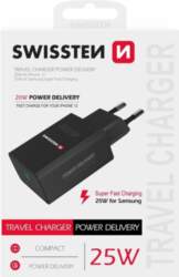Swissten Premium SW-USBCPD25W-B