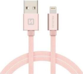 Swissten Textile Fast Charge 3A Lightning
