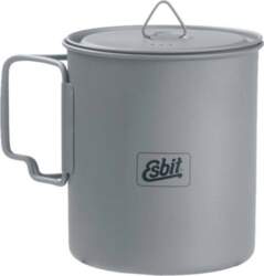 Tūrisma tējkanna Esbit Titanium Pot, pelēka