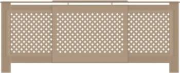VidaXL radiatora pārsegs, MDF, 205 cm