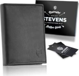 Vīriešu ādas maks STEVENS DP03