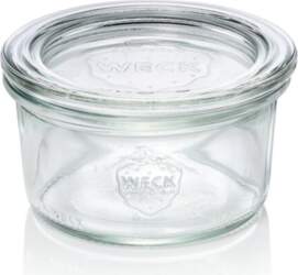 Weck burciņas ar vāciņiem, 165ml, 12