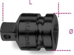 Adaptera trieciens Beta 3/4" līdz 1/2"
