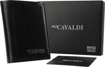 Ādas maks RFID CAVALDI 0800-BS