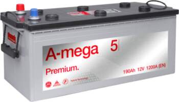 Akumulators A-MEGA Premium 190Ah 1200A