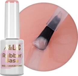 Allelac Rubber Base Peach Bling Nr