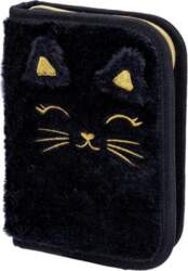 Astrabag Fluffy Kitty Black - skolas