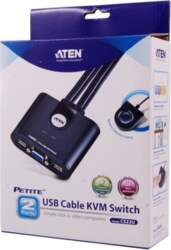 Aten 2-Port USB Cable KVM Switch