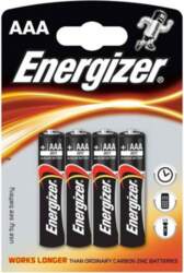 BATERIJAS ENERGIZER AAA, LR03, 4 GAB
