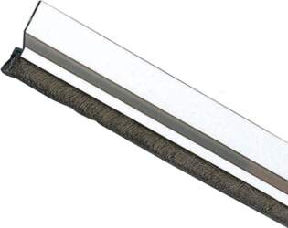 Birstīte durvīm 2, 100cm, sudraba