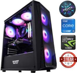 Dators Mdata Gaming Core I5-12400f 32gb
