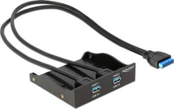 Delock 2 ports Front Panel USB