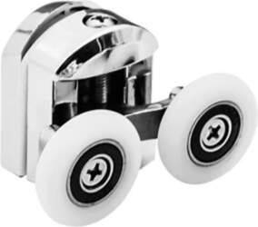 Dušas kabīnes riteņi RollerPro, 8 gab