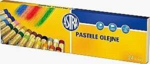 Eļļas pasteļi Astra, 24 gab
