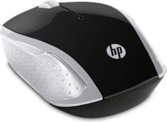 HP 200, melns/sudraba