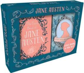 Jane Austen Tiny Book and Pin