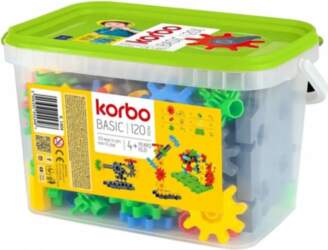 Korbo Basic konstruktora klucīši 120 el