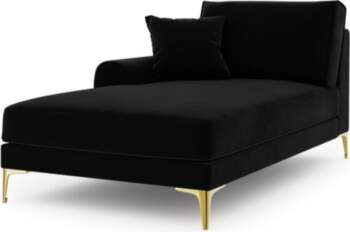 Kušete Mazzini Sofas Madara, melna