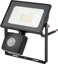 LED prožektors ar sensoru IP44 (melns)