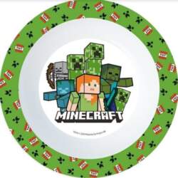 Minecraft plastmasas bļoda