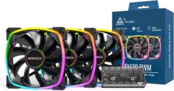 Montech AX120 PWM ARGB Lufter 3er
