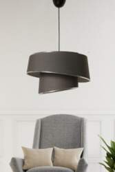 Opviq gaismeklis Barette - Silver, Anthracite