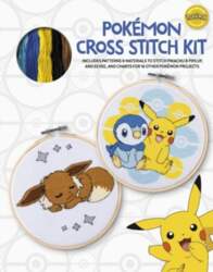 PokéMon Cross Stitch Kit: Includes Patterns