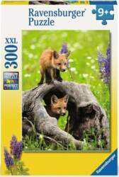 Puzle Ravensburger Curious Foxes, 300 d