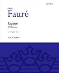 Requiem (1893 version) Vocal score