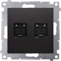 Simon 54 Computer Socket Double Rj45