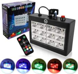 Stroboskops Blinder LED, melns