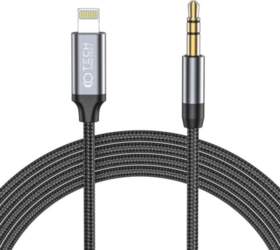 TECH-PRECT LIGHTNING KABELIS UZ AUX MINI