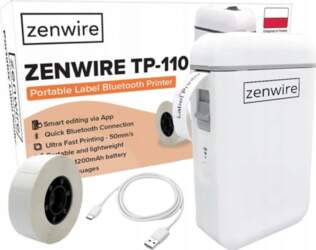 Zenwire TP-110 Mini Portable Thermal Label
