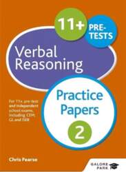 11plus Verbal Reasoning Practice Papers 2: