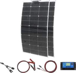200 W elastīgs saules modulis ar