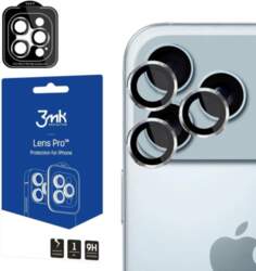 3MK objektīva aizsargs PRO SUDRABA APPLE