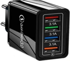 4xusb quick charge 3.0 mains