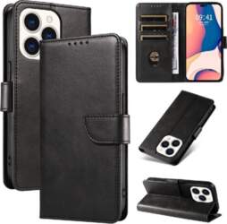 Ādas maciņš iPhone 16 Pro -