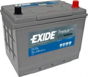 Akumulators Exide Premium EA754 75Ah 630A
