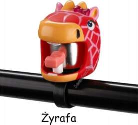 Bērnu velo zvaniņš Crazy-stuff Giraffe