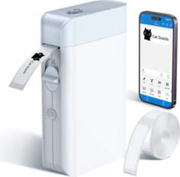 Bluetooth etiķešu printeris, līmlentes